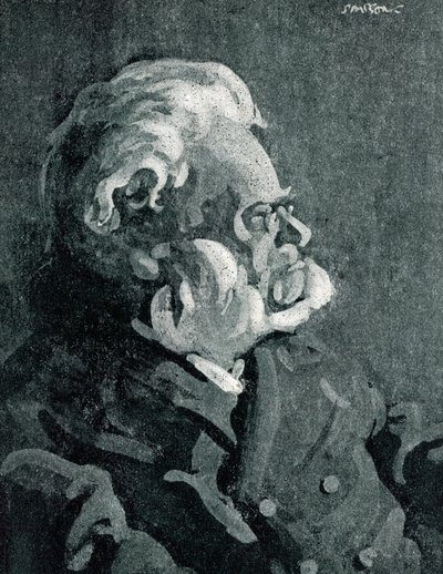 Ibsen in Old Age by Joseph after Simpson